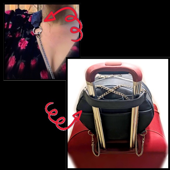 FanTC Convertible Circle Backpack Crossbody Shoulder bag Top Handle Traditional - Picture 12 of 13